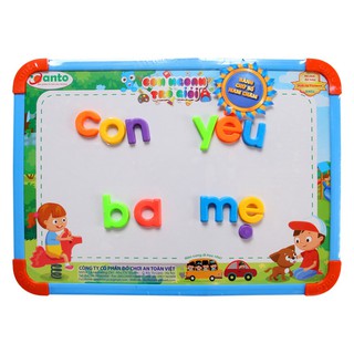 [GIẢM GIÁ 30%] Bảng Nam Châm Học Chữ Cái Tiếng Việt Cho Bé