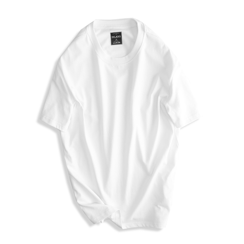 Áo Thun Trơn nam ngắn tay cổ tròn chất liệu 100% Cotton, form chuẩn Dilano DL01 | BigBuy360 - bigbuy360.vn