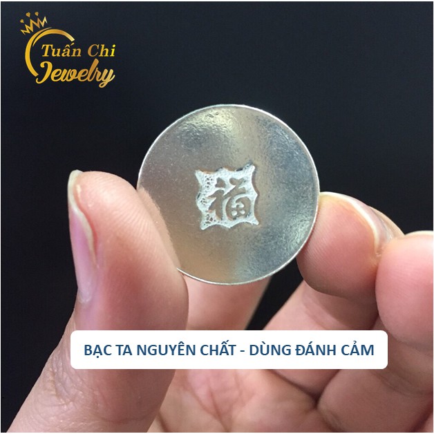 Đồng Bạc Đánh Gió BẠC TA  Đồng Xu Đánh Cảm Bạc Nõn Dày Dặn [Cạo Gió]
