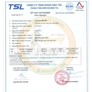 Mật ong hoa càfe Bảo Lộc - 1 lít