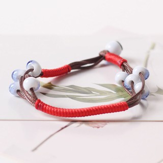 Vòng Tay Kết Hạt Gốm Nhỏ Dễ Thương