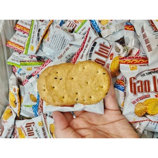 Bánh gạo lứt muối mè - siêu ngon 100g / 250g / 500g