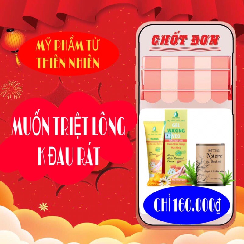 KEM TẨY LÔNG WAXING Veo + TINH CHẤT TRIỆT LÔNG | BigBuy360 - bigbuy360.vn