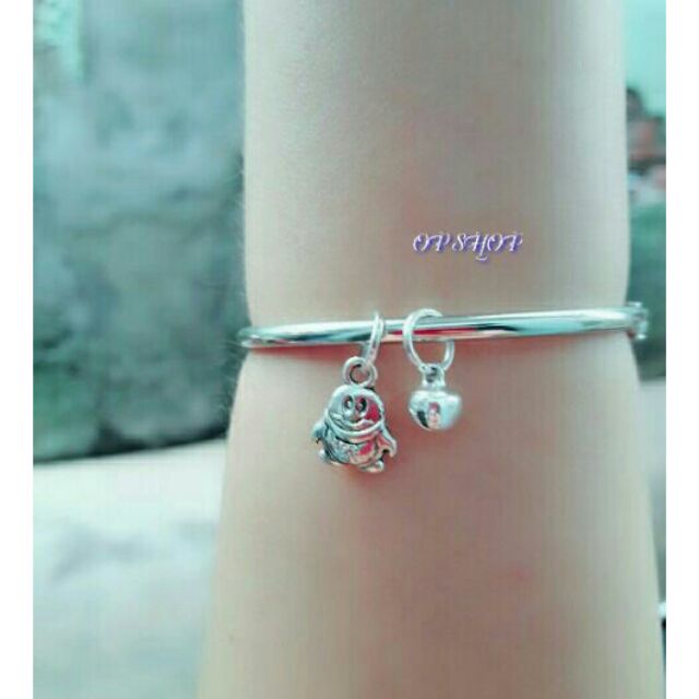 Kiềng tay inox con ếch