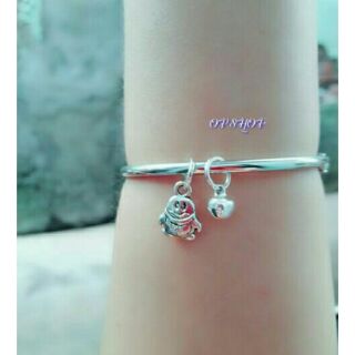 Kiềng tay inox con ếch