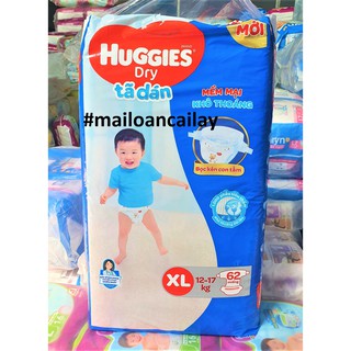 Tã dán Huggies M76/L68/XL62/XXL56