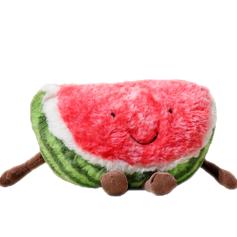 Ins 30Cm Dễ Thương Dưa Hấu Đồ Chơi Sang Trọng Con Búp Bê Nhồi Bông Nhà Máy Gối Kawaii Phim Hoạt Hình Trái Cây Gối Mềm Đồ Chơi dưa hấu Gối búp bê đồ chơi sang trọng trái cây búp bê Cho Trẻ Em Quà Tặng Sinh Nhật
