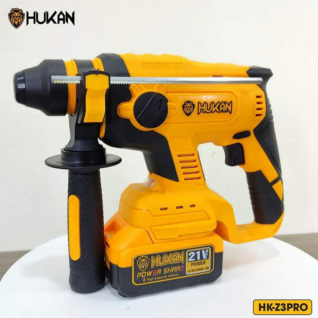 KHOAN BÊ TÔNG BA CHỨC NĂNG HUKAN HK - Z3PRO và HK -2808BL CHÂN PIN PHỔ THÔNG