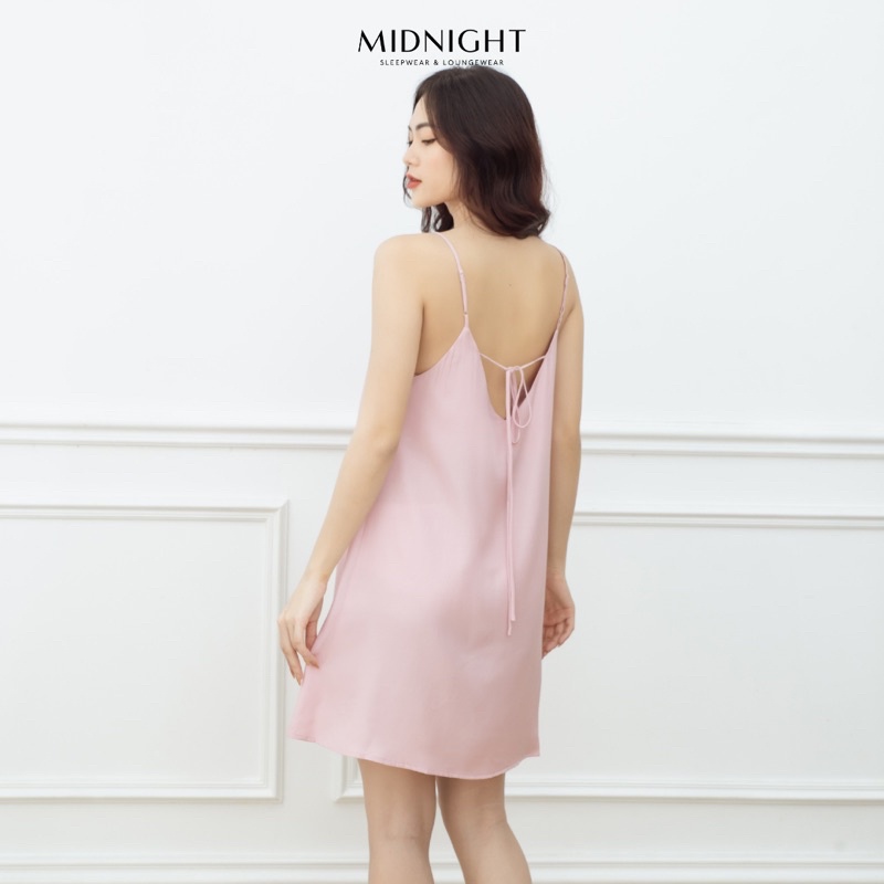 Đồ ngủ mặc nhà Đầm ngắn cotton lụa - Midnight Sleepwear