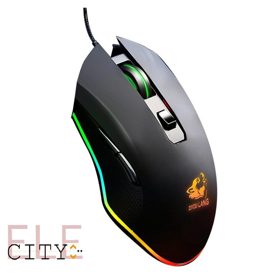 Chuột Gaming 107ele V1 Rgb Light 8 Nút Bấm