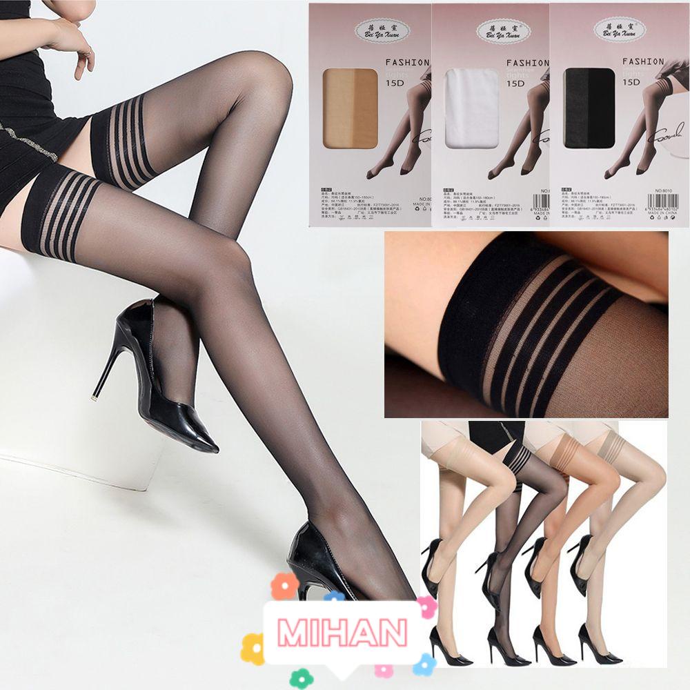 Tất Đen Dài Ngang Đùi MIHAN1 Cho Nữ