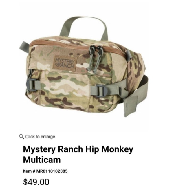 Túi đeo chéo Mystery Ranch Hip Monkey 2