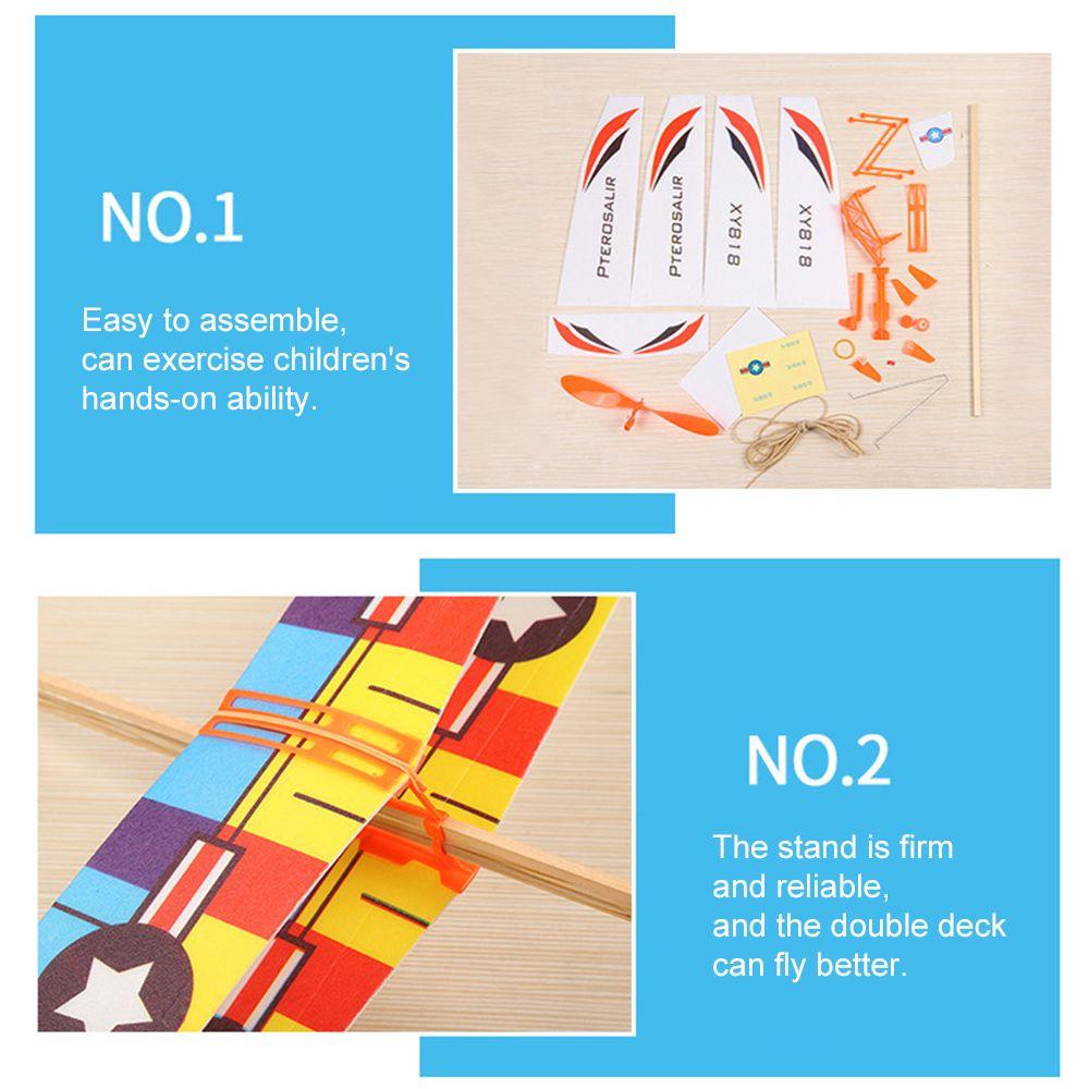 NIUYOU 1 Máy Bay Cao Su Đồ Chơi Cho Bé