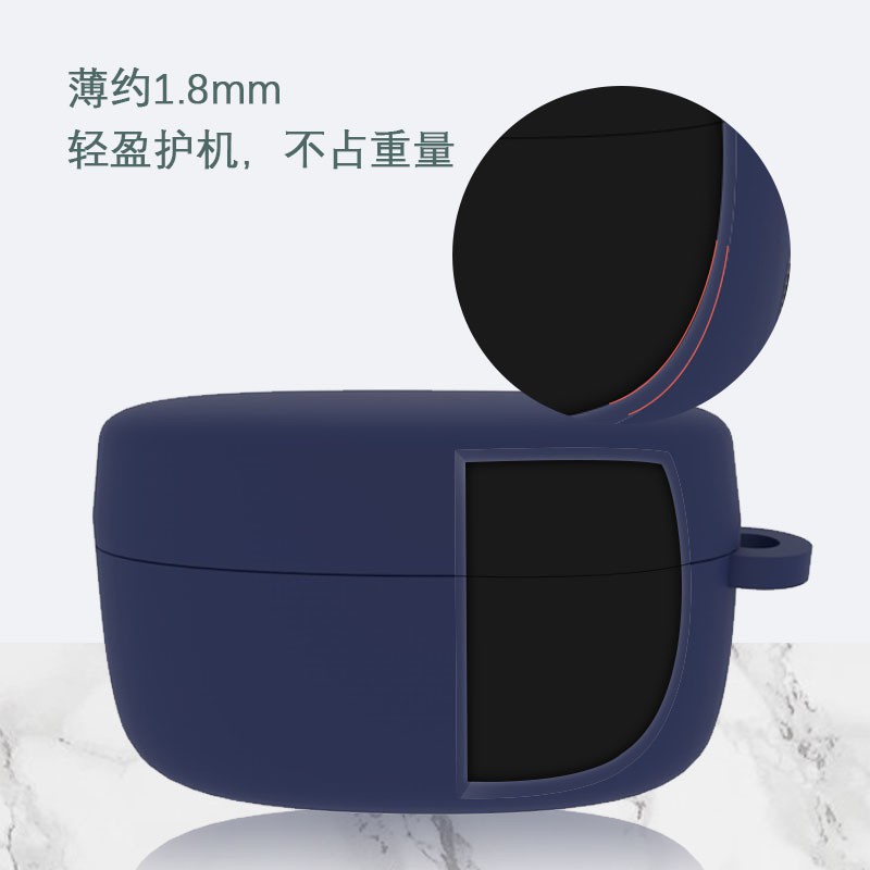 Vỏ Bảo Vệ Hộp Đựng Tai Nghe Bằng Silicon Cho Jabra Elite75T Ốp | BigBuy360 - bigbuy360.vn