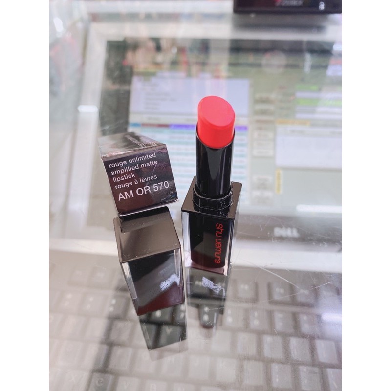 Son shu uemura rouge unlimited matte vỏ đen