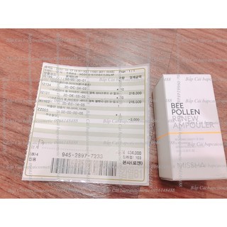 MBC Dòng phục hồi và chống lão hóa da khô từ keo ong MISSHA BEE POLLEN RENEW