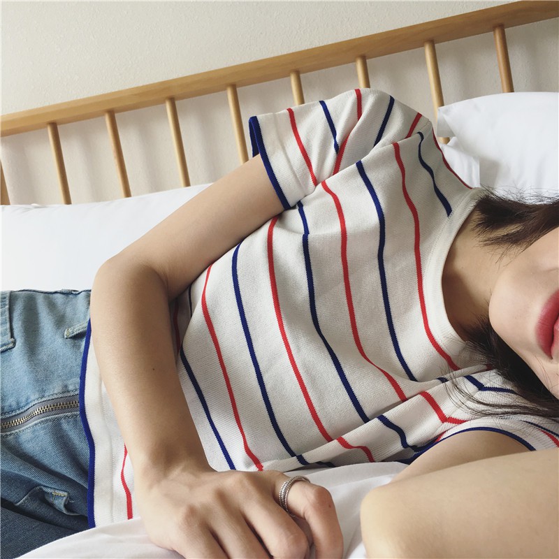 [SẴN] Áo croptop len tay ngắn Ulzzang Quảng Châu ALC20 | BigBuy360 - bigbuy360.vn