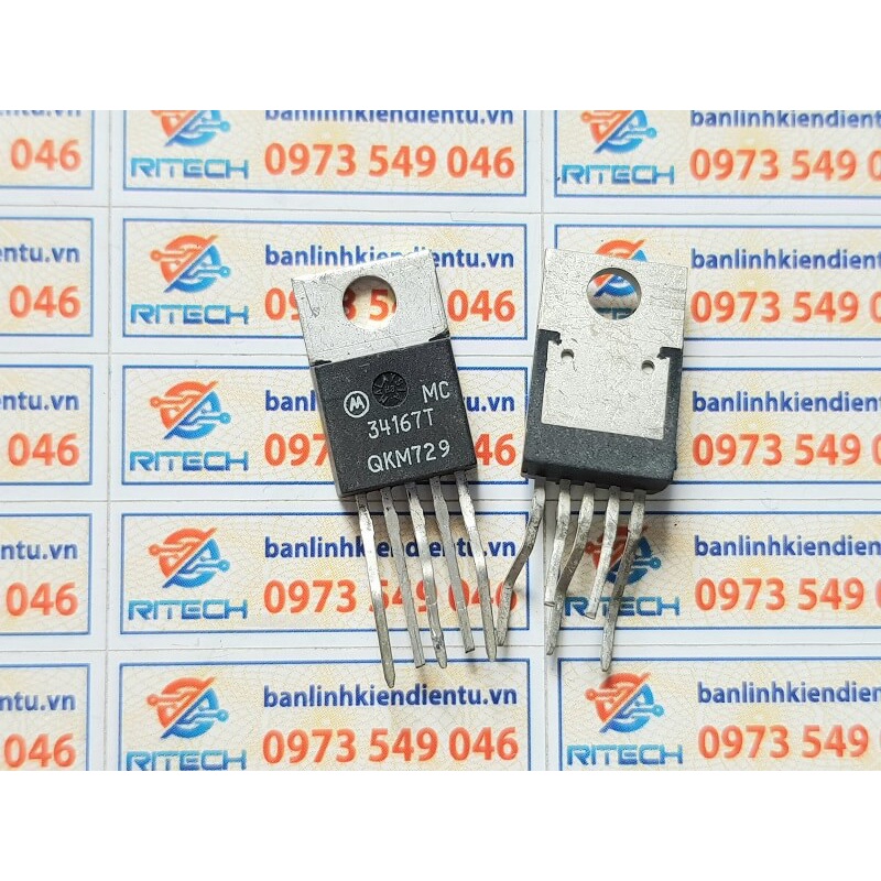 [Combo 3 con] 34167T, MC34167T IC nguồn DIP-5