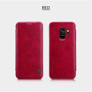 ++sale cho hết++bao da samsung galaxy s9 hiệu nillkin qin chính hãng