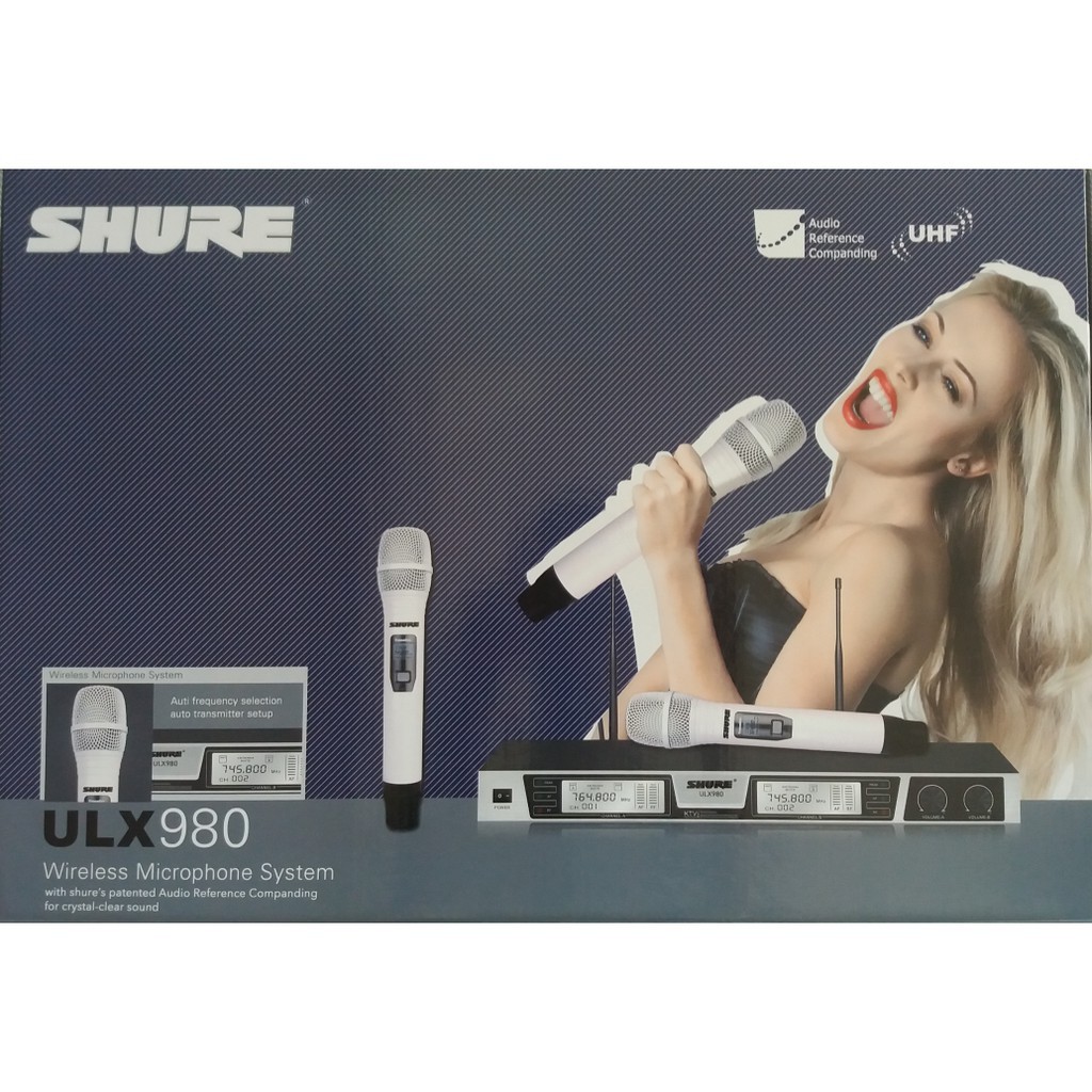 MICRO KARAOKE SHURE ULX 980 CHÍNH HÃNG