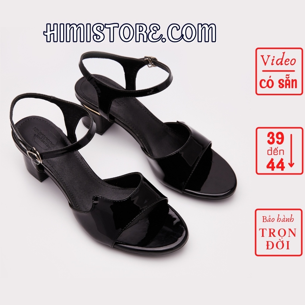 [CÓ SẴN] Giày Sandal Cao Gót Big Size Kiểu Basis Thương Hiệu Himistore