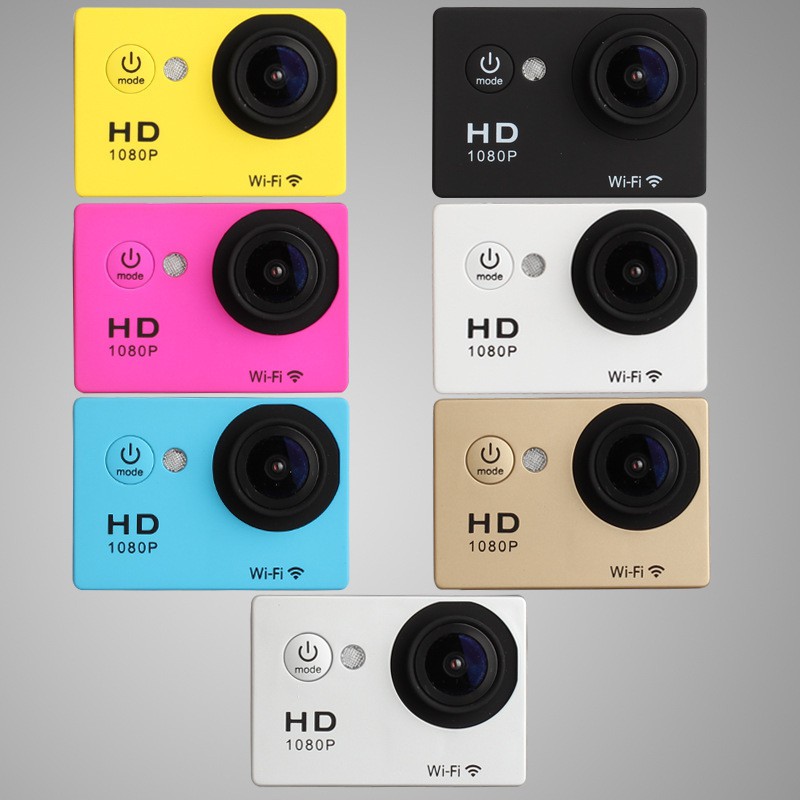 Camera DV thể thao mini Full HD 1080P kết nối với WiFi, chống nước và chống rung ,có thể lặn ngoài trời