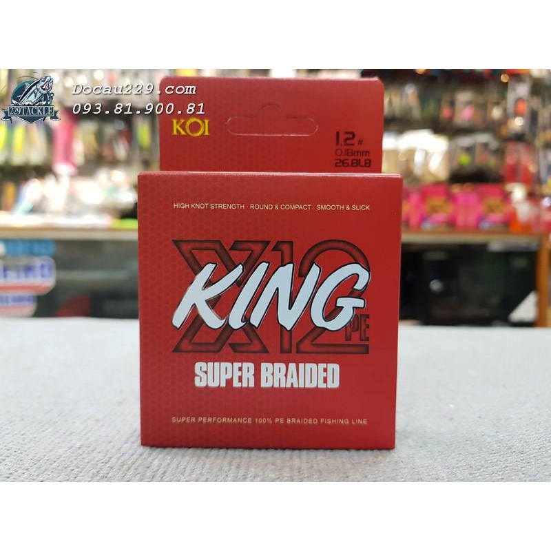 Dây PE KOI King 12X