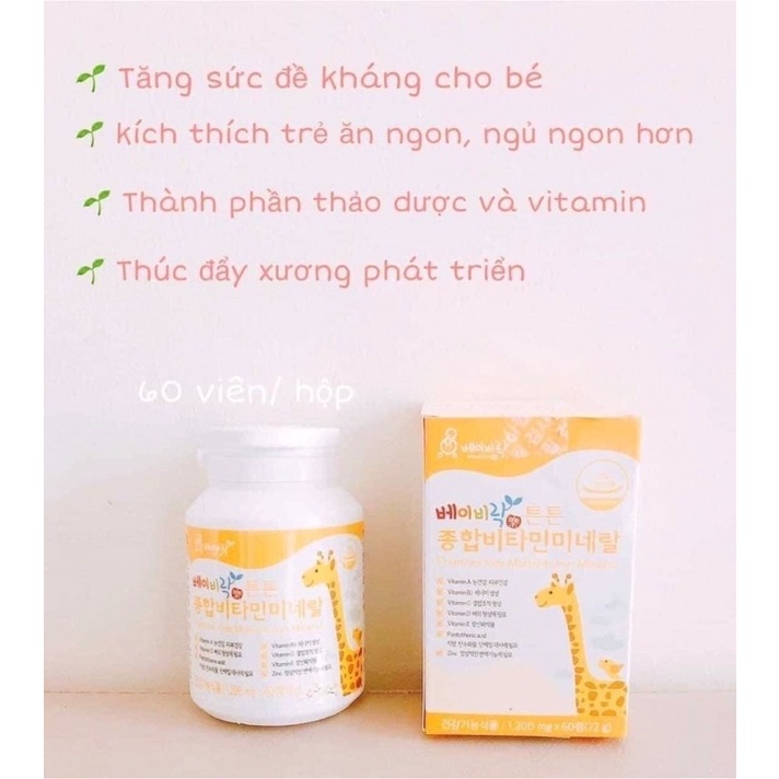 Kẹo vitamin canxi Hàn Quốc