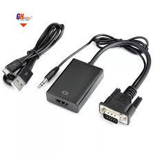 Bộ Chuyển Đổi VGA Sang HDMI Có Audio - Hàng Chất Lượng - VGA TO HDMI