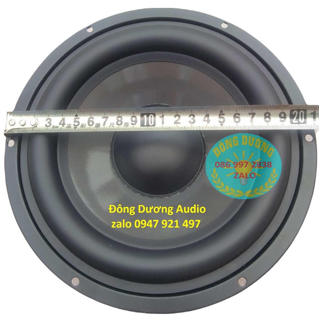 2 CHIẾC LOA BASS 2 TẤC CHÍNH HÃNG KASUN HỒNG KÔNG - LOA BASS 20 - CỦ LOA RỜI