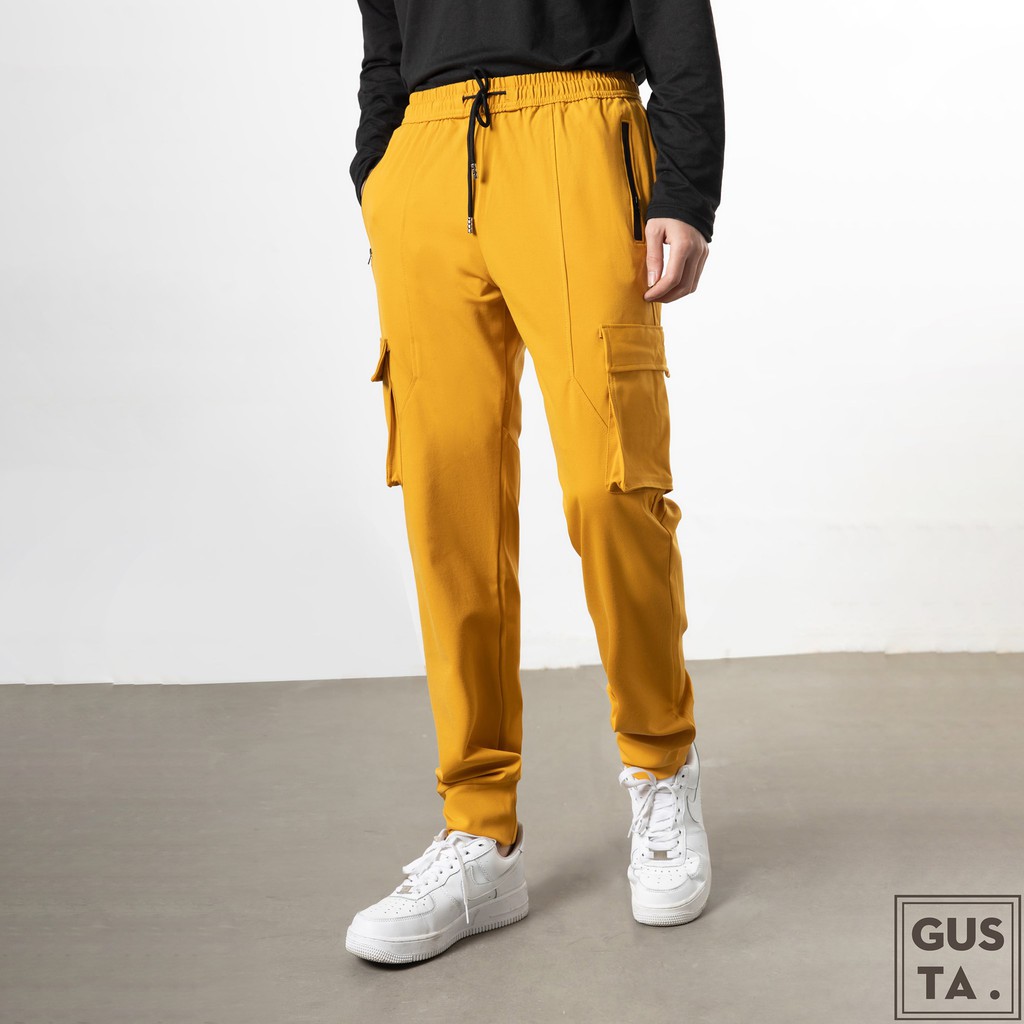 [5 Màu] Quần Jogger Nam Túi Hộp Có Khóa Ríp- Quần Jogger  Nỉ Nam Dày Dặn Co Giãn Phong Cách-JOG01-Gusta | BigBuy360 - bigbuy360.vn