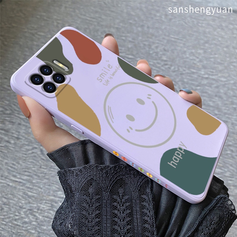 Ốp Điện Thoại Silicone Mềm Màu Trơn Cho oppo a93 F17 Pro oppo reno 4F oppo reno4 F
