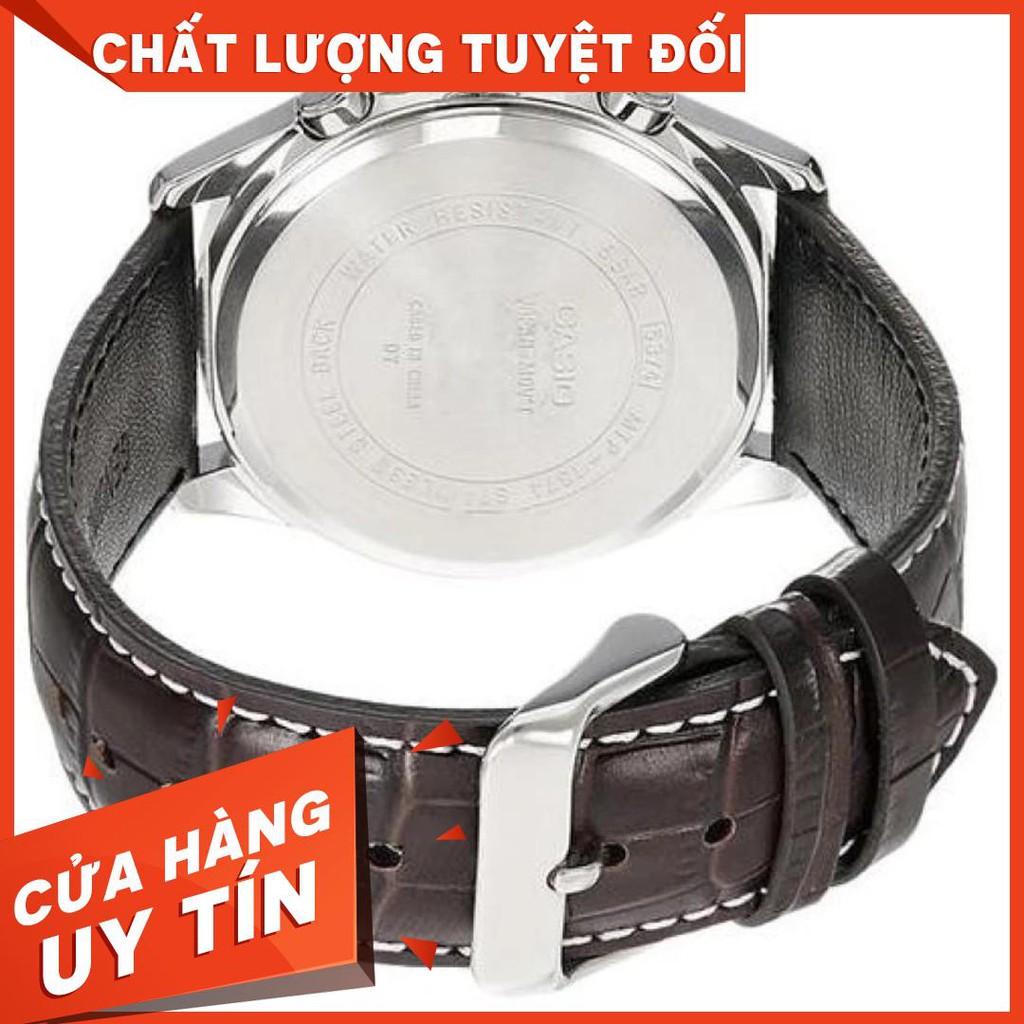 HOT Đồng hồ nam dây da Casio chính hãng Anh Khuê MTP-1374L-7AVDF Chống nước tuyệt đối