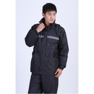 Áo mưa bộ có phản quang