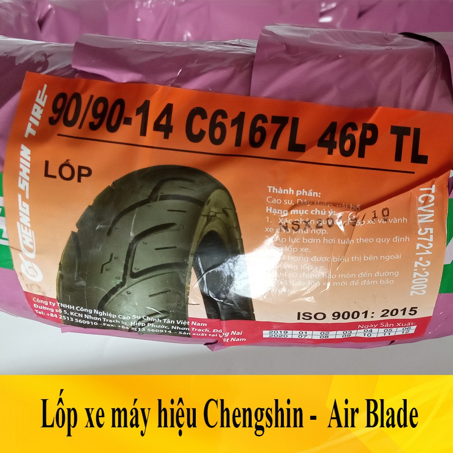 Lốp xe Chengshin dành cho xe máy Air Blade