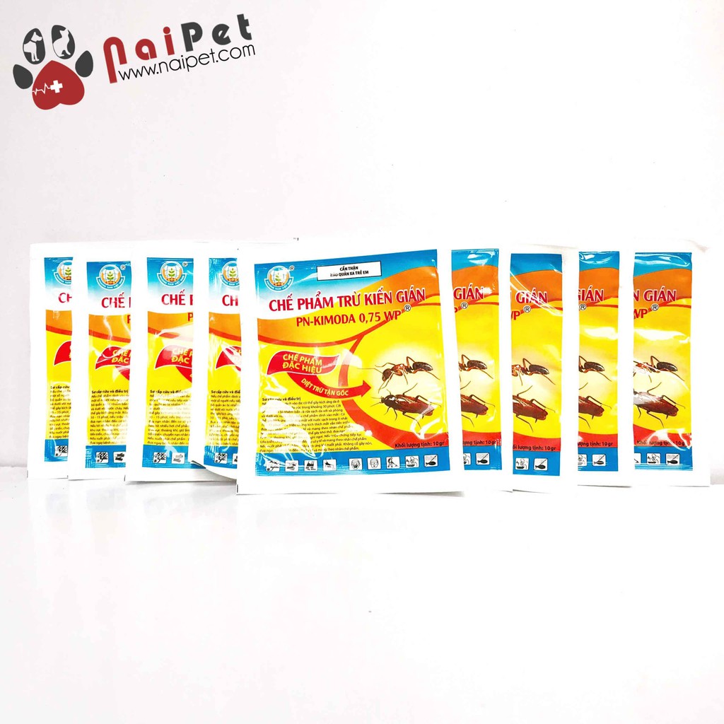 Chế Phẩm Trừ Kiến Gián PN-Kimoda 0.75 wp Gói 10g