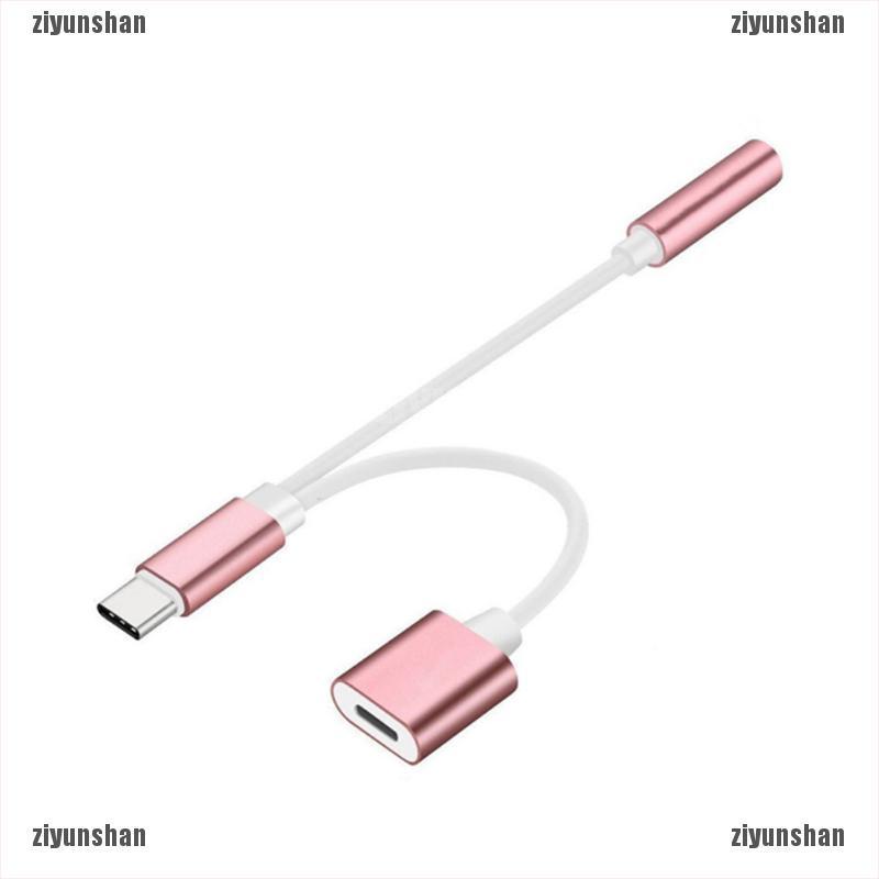 Cáp Chuyển Đổi Usb Type C Sang 3.5mm 2 Trong 1 Tiện Dụng | BigBuy360 - bigbuy360.vn