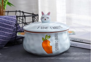 BÁT SỨ HÌNH NỒI 2 QUAI CÓ NẮP