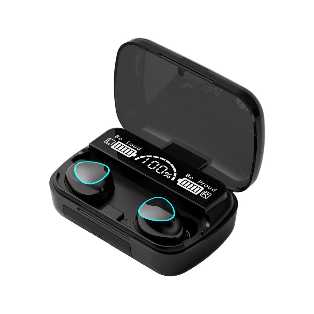 Tai Nghe Bluetooth Không Dây Cảm Ứng Chống Nước M10 TWS Bluetooth 5.1 - Độc Đáo  - BẢO HÀNH ĐỔI MỚI