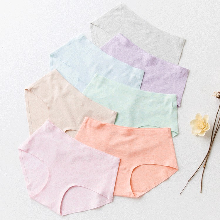 Quần lót nữ cotton cao cấp cạp ép không viền kháng khuẩn siêu đẹp QL07 | BigBuy360 - bigbuy360.vn