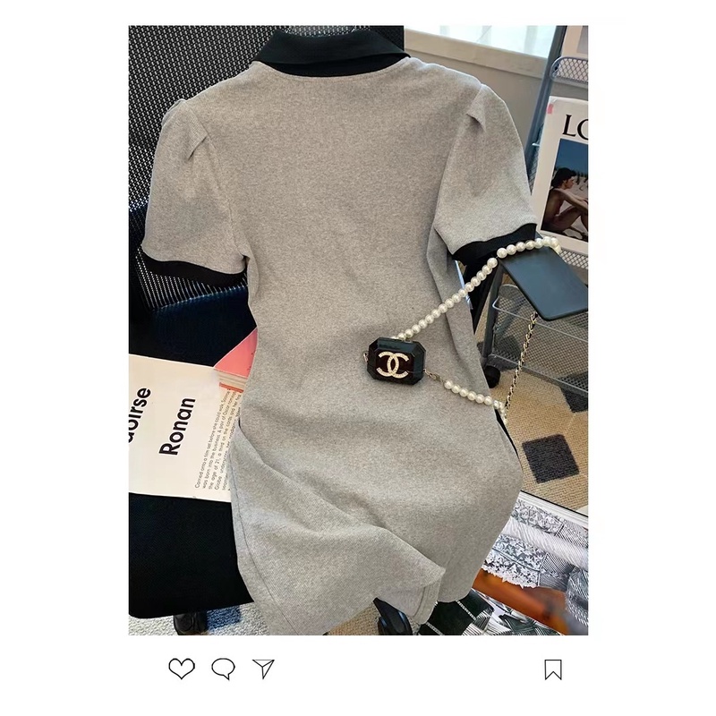 Đầm Dáng Ôm Phong Cách Preppy Phong Cách Mới Cho Nữ  tao bao