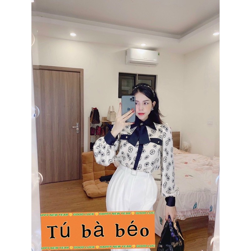 Áo sơ mi lụa hoa cao cấp (ảnh và clip thật)