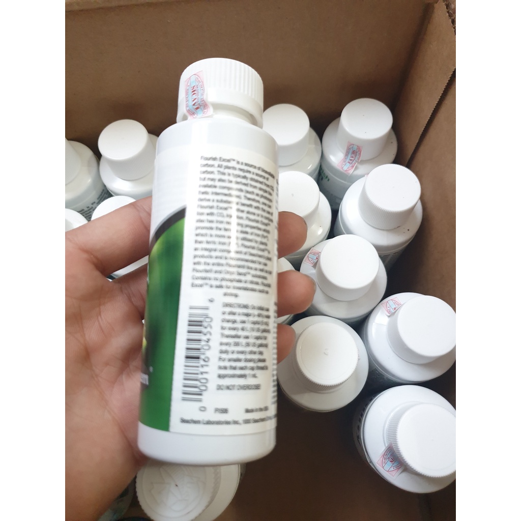 [TEM SICAVI] Seachem Excel 100ml | Dung dịch cung cấp CO2, phòng và ức chế rêu hại cho hồ thuỷ sinh