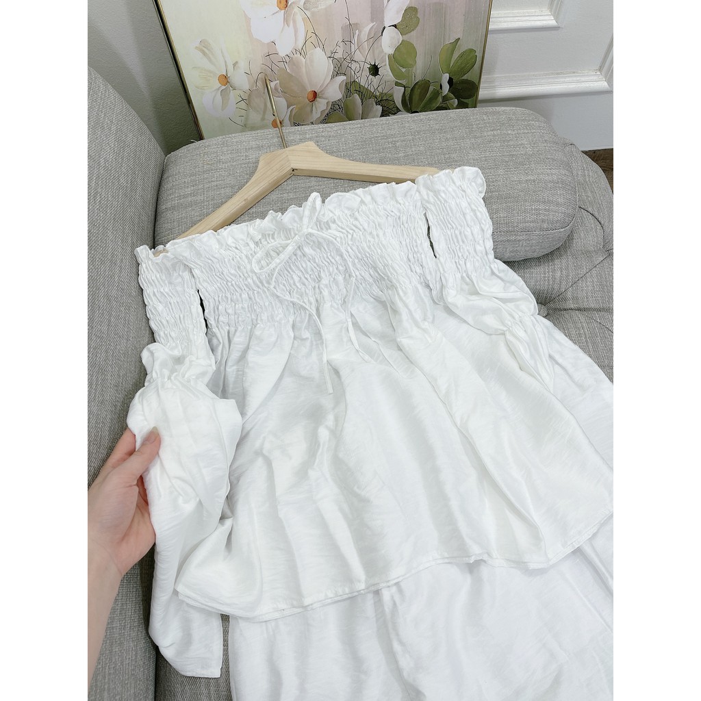 Set đồ nữ cá tính, set quần lửng áo sơ mi, áo quây, áo thun đi chơi sang chảnh mùa hè đẹp 8A00014 | BigBuy360 - bigbuy360.vn
