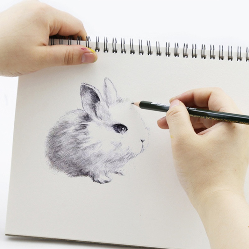 Sổ vẽ phác thảo hình xoắn ốc cho người mới bắt đầu