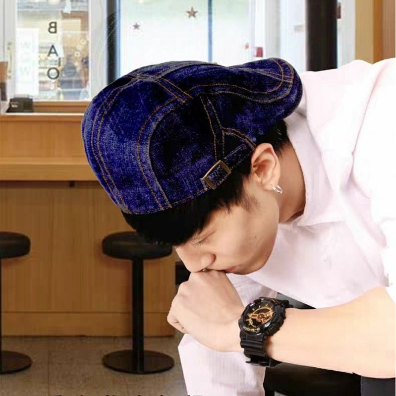 Nón bere jean Mũ nồi beret nam nữ