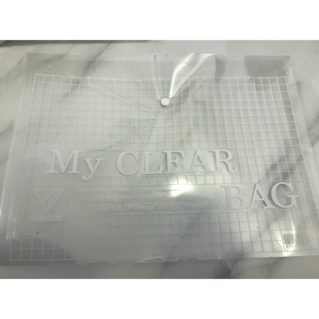 Xấp Bìa nút F4 My Clear [12 cái/ xấp]