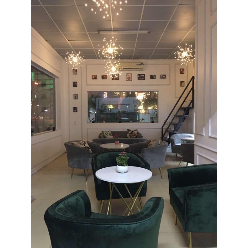 Bộ 5 Dây Đèn Led 600 Bóng Hình Pháo Hoa, Trang Trí Sân Vườn, Giáng Sinh Độc Đáo