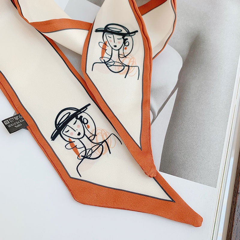 Cuộn Dây Ruy Băng 5 * 90cm Đa Năng Họa Tiết Hoạt Hình Xinh Xắn