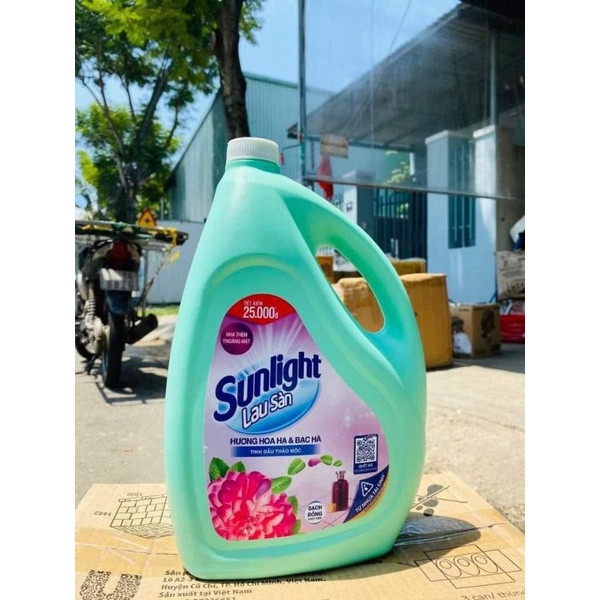 Nước lau sàn Sunlight can 3,6kg